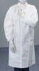 Cleanroom Lab Coat Contec CritiGear White X-Large Knee Length Disposable HCGA0042