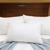 Bed Pillow Medium 20 X 26 Inch White Reusable ID65S