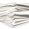 Bed Sheet Fitted 36 X 80 Inch White Cotton 55% / Polyester 45% Reusable 105562