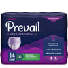 Female Adult Absorbent Underwear Prevail For Women Daily Underwear Pull On with Tear Away Seams 2X-Large Disposable Heavy Absorbency PWC-517