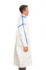 Cleanroom Gown X-Large White Sterile Disposable TCBA54ST-XL