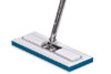 Cleanroom Wet Mop Pad Contec Klean Max Sealed Edge Large White Microfiber / Polyester Disposable HCKM3053