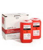 Mailback Sharps Container Sharps Assure 3-3/4 L X 3-3/4 W X 7 H Inch 1.5 Quart Red Base / Translucent White Lid Vertical Entry SA1Q2 Each/1