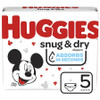 Unisex Baby Diaper Huggies Snug Dry Size 5 Disposable Heavy Absorbency 51473