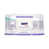 Rinse-Free Bath Wipe Seni Care Soft Pack Allantoin / Vitamin E Scented 48 Count S-WA48-C11