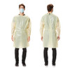 Protective Procedure Gown Large Yellow NonSterile AAMI Level 1 Disposable KZ220B120001