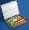 Slide Storage Box McKesson Grey ABS Plastic / Cork 100 Slide Capacity 177-513079A Each/1