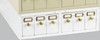 Slide Storage Cabinet McKesson Metal 6 Dual Slotted Drawers 177-513500W Each/1