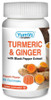 Mineral Supplement YumV s Turmeric Curcumin / Ginger / Black Pepper Extract 250 mg - 12 mg - 100 mcg Strength Gummy 60 per Bottle Peach Flavor 9027-06-YMV