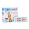 Adhesive Strip American White Cross Stat Strip 1 X 3 Inch Fabric Rectangle Tan Sterile 15215