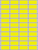 Blank Label Timemed Printer Label Yellow Laser Piggyback 3/4 X 1-3/4 Inch DPSL-PC5-2 Box/11000