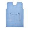 Patient Exam Gown Medium / Large Blue Disposable 70228N Case/50