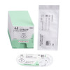 Suture with Needle Ethilon Nonabsorbable Uncoated Black Suture Monofilament Nylon Size 4 - 0 18 Inch Suture 1-Needle 19 mm Length 3/8 Circle Reverse Cutting Needle 662G