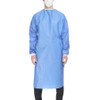 Non-Reinforced Surgical Gown with Towel Astound X-Large Blue Sterile AAMI Level 3 Disposable 9545