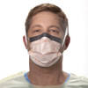 Procedure Mask with Eye Shield FluidShield Anti-fog Foam Pleated Earloops One Size Fits Most Orange NonSterile ASTM Level 3 Adult 47147