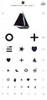 Preschool Eye Test Chart Grafco 20 Foot Measurement Acuity Test 1243 Each/1