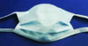 Surgical Mask Cardinal Health Pleated Tie Closure One Size Fits Most Blue NonSterile ASTM Level 1 Adult AT71035
