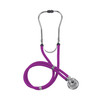 Sprague Stethoscope Mabis Legacy Purple 2-Tube 22 Inch Tube Double-Sided Chestpiece 10-414-200 Each/1
