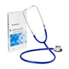 Classic Stethoscope McKesson Royal Blue 1-Tube 22 Inch Tube Double-Sided Chestpiece 01-670RBGM Each/1