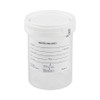 Specimen Container for Pneumatic Tube Systems Polypropylene 120 mL 4 oz. Screw Cap Patient Information Sterile Inside Only 4936 Case/300