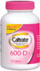 Joint Health Supplement Caltrate 600 D Vitamin D3 / Calcium Carbonate 800 IU - 600 mg Strength Tablet 120 per Bottle 00005550924 Bottle/1