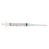 Syringe with Hypodermic Needle PrecisionGlide 3 mL 25 Gauge 1-1/2 Inch Detachable Needle Without Safety 309582