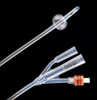 Foley Catheter Lubri-Sil I.C. 3-Way Standard Tip 5 cc Balloon 20 Fr. Antimicrobial Hydrogel Coated Silicone 70520SI Case/12