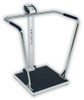 Bariatric Floor Scale Detecto Digital LCD Display 800 lbs. Capacity Chrome AC Adapter / Battery Operated 6856 Each/1