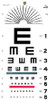 Eye Chart 20 Foot Measurement Acuity Test 1241 Each/1