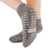 Slipper Socks Pillow Paws 2X-Large Gray Ankle High 1098-001