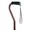 Offset Cane Carex Aluminum 31 to 40 Inch Height Red FGA51400 0000 Each/1