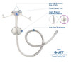 Gastrostomy Kit Skin Level Gastrostomy Tube 12 Fr. 1.2 cm Polyurethane 8884741212 Case/1