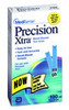 Blood Glucose Test Strips Precision Xtra 50 Strips per Box 0.6 Microliter Sample Size 5 Second Test Time End Fill or Top Fill For Precision Xtra Systems 99838