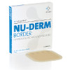 Hydrocolloid Dressing Nu-Derm Border 4 X 4 Inch Square Sterile HCB204