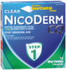 Stop Smoking Aid Nicoderm CQ 21 mg Strength Transdermal Patch 00135019402 Box/1
