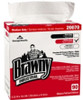 Task Wipe Brawny Industrial Medium Duty White NonSterile Double Re-Creped 9-1/4 X 16-3/10 Inch Disposable 20070/03 Case/10