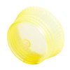 Uni-Flex Safety Cap Tube Closure Flexible Plastic Over-Locking Yellow 13 mm For 13 mm Culture Tubes NonSterile 6630 Case/10
