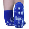 Slipper Socks Pillow Paws 3X-Large Royal Blue Ankle High 1099-001