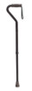 Offset Cane drive Steel 37 to 46 Inch Height Black 10318-6 Case/6