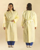 Protective Procedure Gown One Size Fits Most Yellow NonSterile AAMI Level 3 Disposable AT6100 Case/100