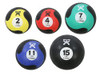 Medicine Ball Set CanDo 2 lbs. / 4 lbs. / 7 lbs. / 11 lbs. / 15 lbs. 10-3146 Set/1