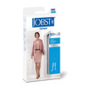 Compression Stocking JOBST Opaque Knee High Large Natural Closed Toe 115214 Pair/1