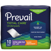 Underpad Prevail Total Care 30 X 36 Inch Disposable Polymer Heavy Absorbency PV-410