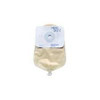 Urostomy Pouch MicroSkin One-Piece System 9 Inch Length 3/4 Inch Stoma Drainable Flat Pre-Cut 86319 Box/10