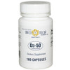 Vitamin Supplement Bio Tech Vitamin D3 50000 IU Strength Capsule 100 per Bottle 53191036201 Bottle/1