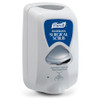 Hand Hygiene Dispenser Purell TFX Dove Gray Plastic Touch Free 1200 mL Wall Mount 2785-12