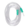 Suction Connector Tubing McKesson 10 Foot Length 0.188 Inch I.D. Sterile Female / Male Connector Clear Ribbed OT Surface PVC 16-66302
