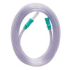 Suction Connector Tubing McKesson 12 Foot Length 0.188 Inch I.D. Sterile Female / Male Connector Clear Ribbed OT Surface PVC 16-66303