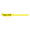 Identification Wristband Sentry Superband Alert Bands Alert Band Permanent Snap Fall Risk 5055-14-PDM Box/500
