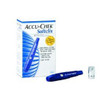 Lancing Device Accu-Chek Softclick Lancet Needle Multiple Depth Settings Push Button Activation 04479475001